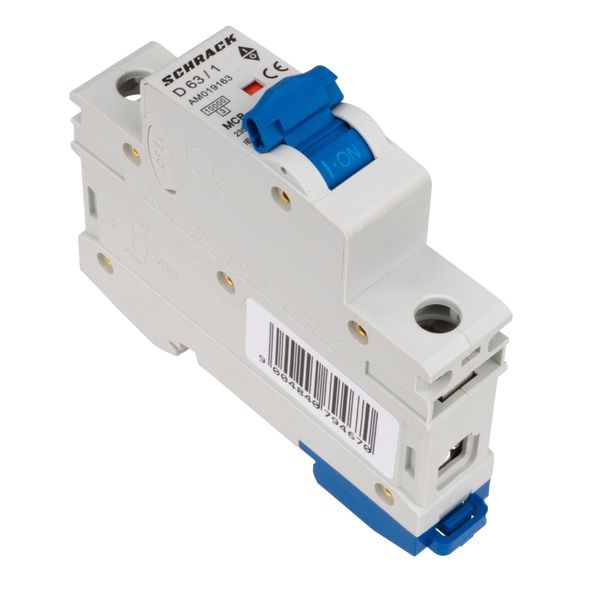 Miniature Circuit Breaker (MCB) AMPARO 10kA, D 63A, 1-pole image 3