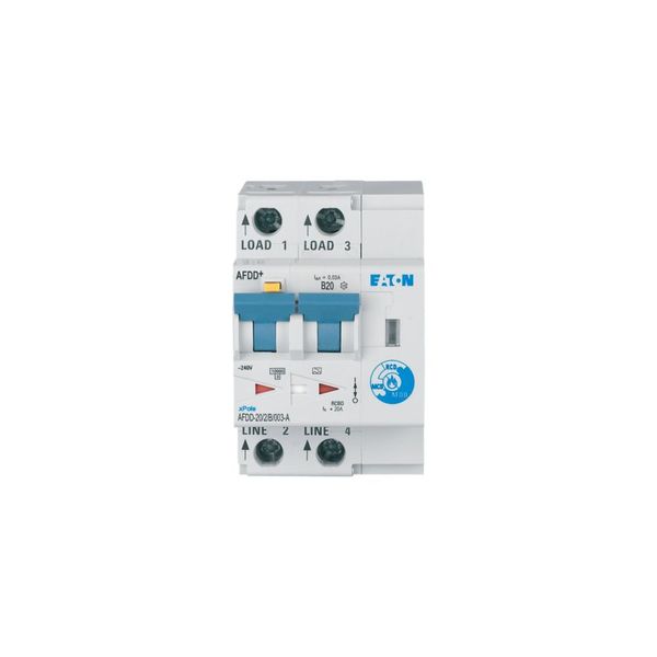 Arc Fault Detection Device, 2p, B, 20 A, 30 mA, type A image 27