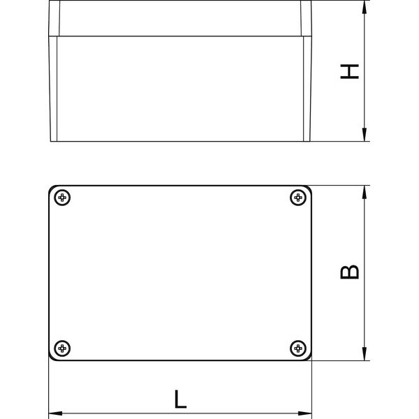 Mx 161008 SGR Aluminium empty housing  160x100x81 image 2