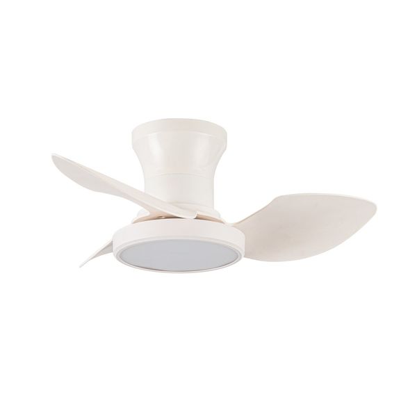 Reel LED Ceiling Fan 20W 1900Lm CCT Dim White image 1