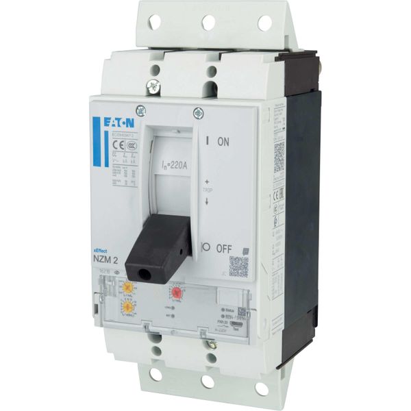 NZM2 PXR20 circuit breaker, 220A, 3p, plug-in technology image 11