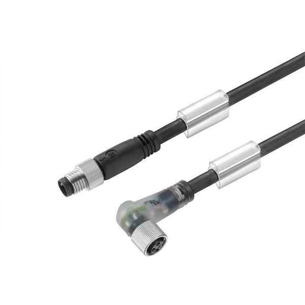 Sensor-actuator Cable (assembled), Connecting line, M8 / M8, Number of image 2