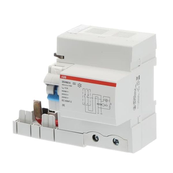 DDA802 A-63/0.3 Residual Current Device Block image 2