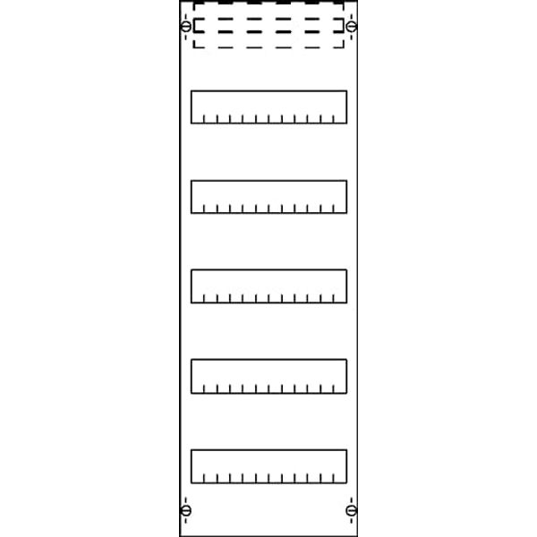 FV15 Distribution panel , 750 mm x 250 mm (HxW) image 25