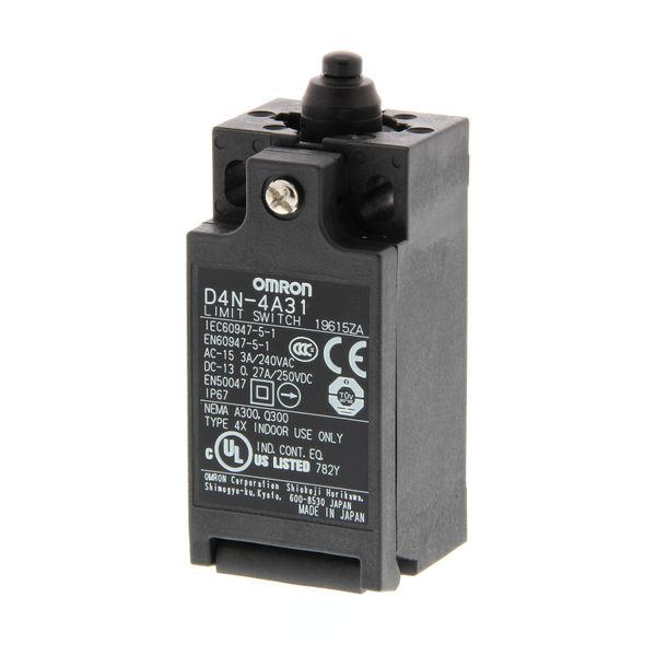 Limit switch, Top plunger, 1NC/1NO (slow-action), 1NC/1NO (slow-action image 1