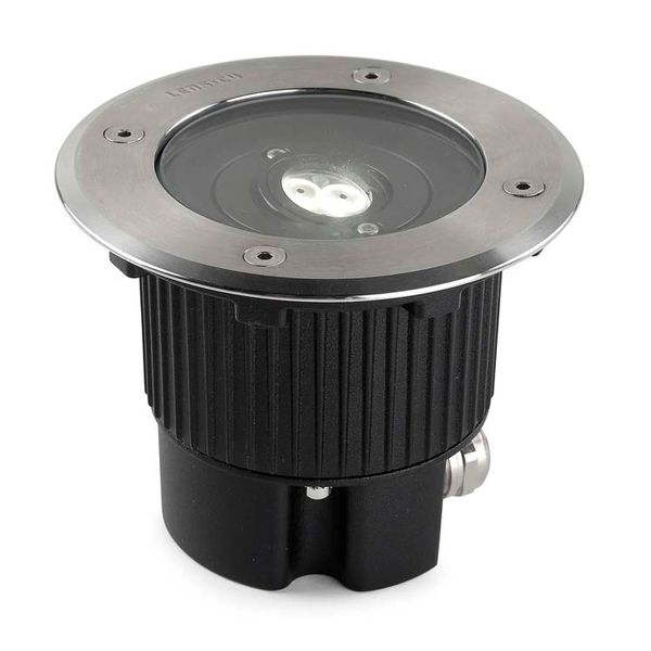 Recessed uplighting IP65-IP67 Gea Power LED Round ø130mm LED 6W 4000K AISI 316 stainless steel 460lm image 1