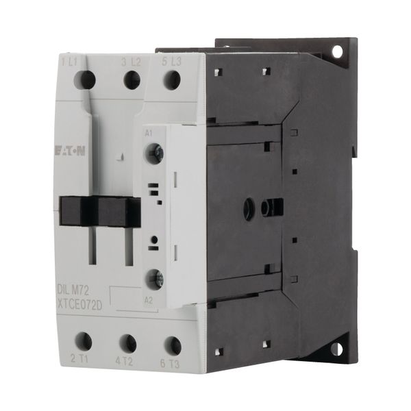 Contactor, 3 pole, 380 V 400 V 37 kW, 110 V 50 Hz, 120 V 60 Hz, AC operation, Screw terminals image 2