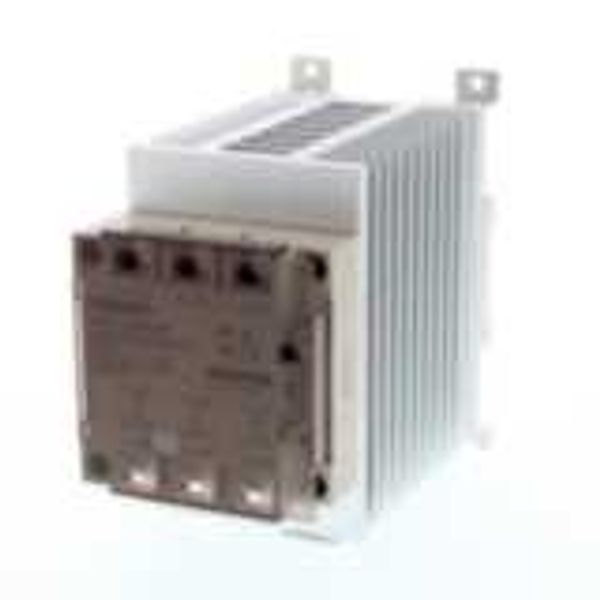 Solid state relay, 2-pole, DIN-track mounting, 35A, 528VAC max image 2