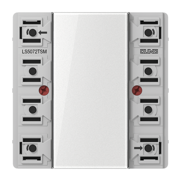 Standard push-button module 2-gang LS5072TSM image 1