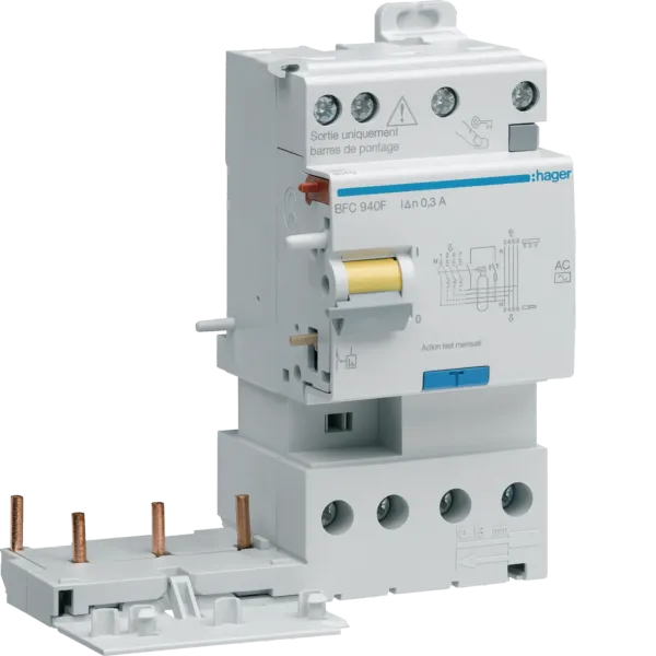 Diff block. double output 3P+N 25A 300mA HI image 1