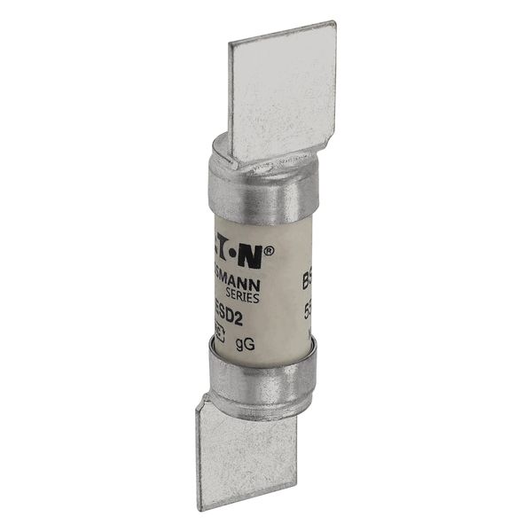 Fuse-link, low voltage, 2 A, AC 550 V, BS88/F2, 14 x 68 mm, gL/gG, BS image 10