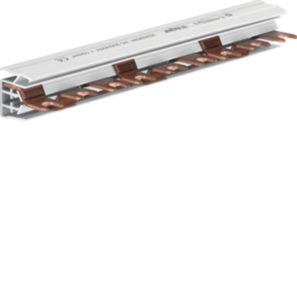 Insulated busbar 3P fork 10mm² 9M image 1