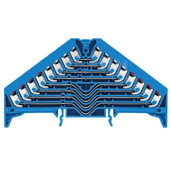 Patch distributor terminal, PUSH IN, 1.5, 250, 8 A, Number of connecti image 1