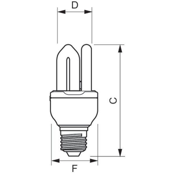 GENIE 14W WW E27 220-240V 1PF/6 image 7