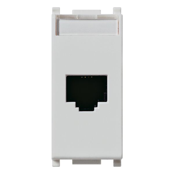 RJ45 Cat5e Netsafe FTP 110 outlet Silver image 1