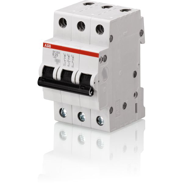 SH203-B6 Miniature Circuit Breaker - 3P - B - 6 A image 1