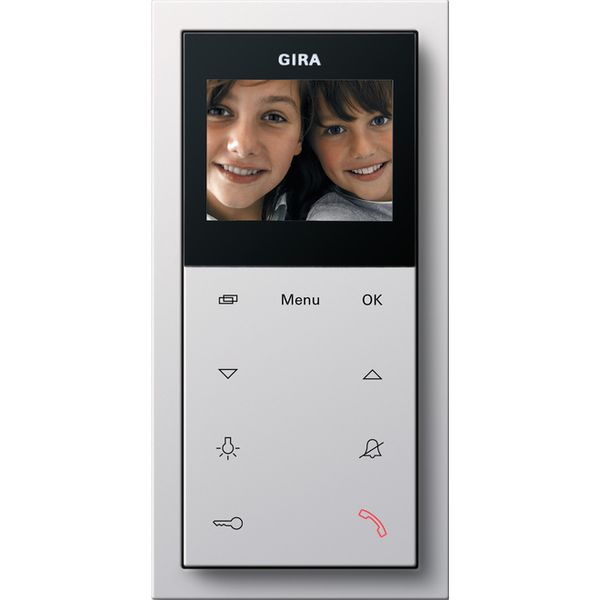 SM video home st. Plus Gira F100 p.white image 1