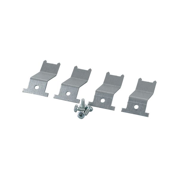 Mounting kit for installing the flush mounting/hollow wall slim distribution board in hollow walls, kit consisting of 4 straps, including screws image 5