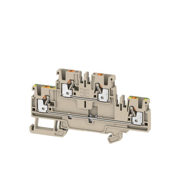 Multi-tier modular terminal, PUSH IN, 2.5 mm², 800 V, 24 A, Number of  image 1