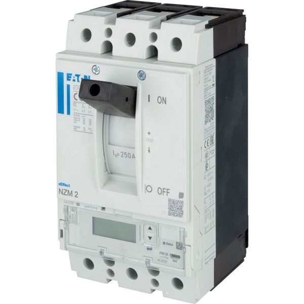 NZM2 PXR25 circuit breaker - integrated energy measurement class 1, 250A, 3p, Screw terminal image 12