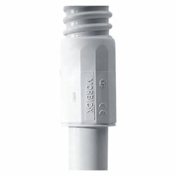 RELEASE CONDUIT-SHEATH UNION MORBIDX - IP65 - HALOGEN FREE - Ø 40MM - GREY RAL7035 image 1