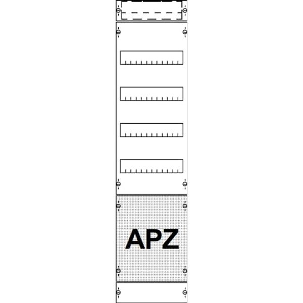 1V30A2B Interior fitting system, 1050 mm x 250 mm (HxW), Panel Width: 1 image 5