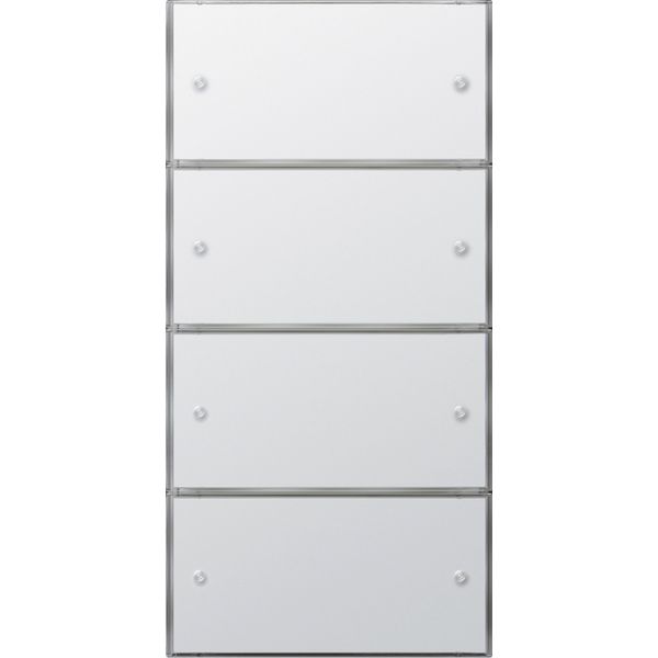 PB sens.3 Komfort 4-g (2+2) KNX Gira F100 p.white image 1