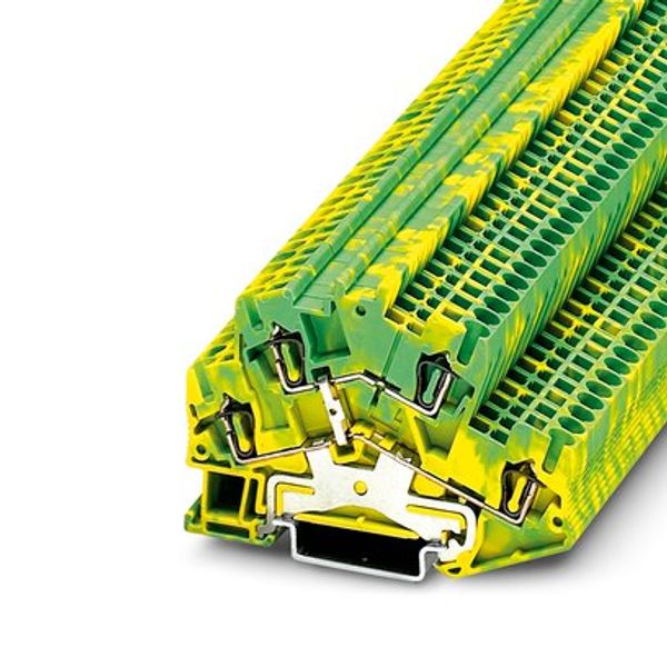 STTBS 2,5-PE - Protective conductor double-level terminal block image 2