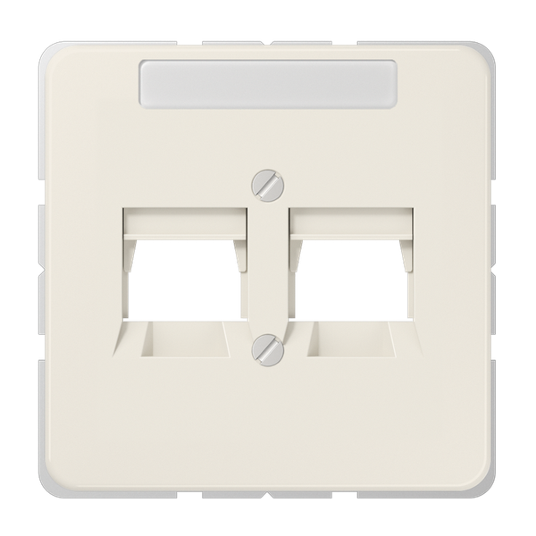 Centre plate for modular jack sockets 569-2NWE image 2