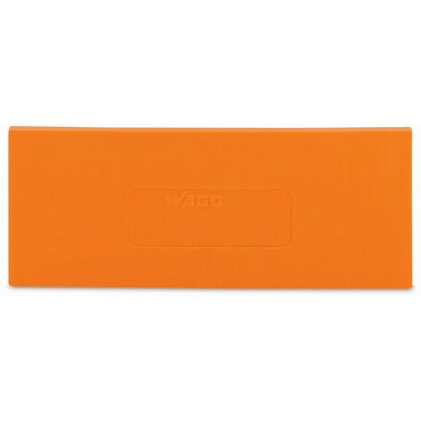 Separator plate 2 mm thick oversized orange image 3