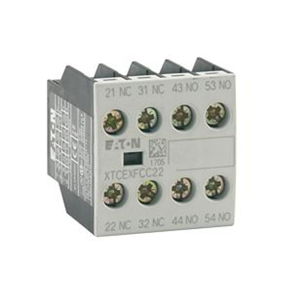 Auxiliary contact module, 4 pole, Ith= 16 A, 1 N/O, 1 N/OE, 1 NC, 1 NCL, Front fixing, Screw terminals, DILA, DILM7 - DILM38 image 11