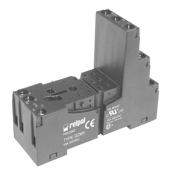 Plug-in socket for R3N, Screw terminals image 1
