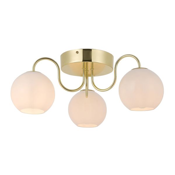 Franca | Ceiling light | Brass image 1