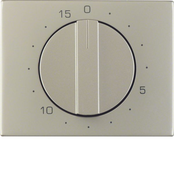 Centre plate for mechanical timer, K.5, stainless steel, metal matt fi image 1