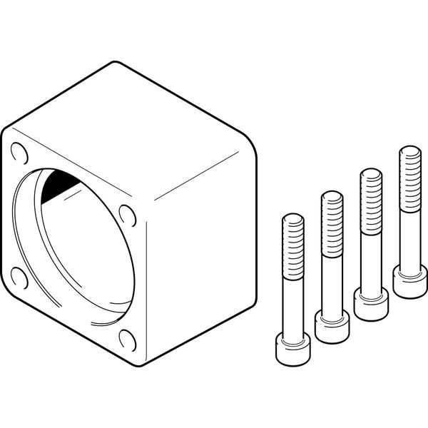 EAMK-A-D80-77A Coupling housing image 1