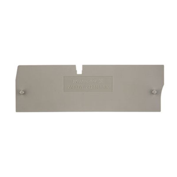 Partition plate (terminal), End and intermediate plate, 85.35 mm x 27  image 1
