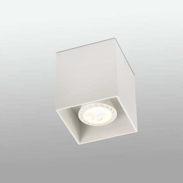 TECTO WHITE CEILING LAMP 1 X GU10 50W image 2