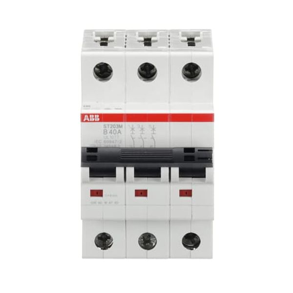 ST203M-B40 Miniature Circuit Breaker - 3P - B - 40 A image 1