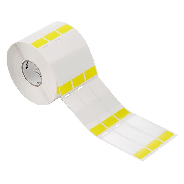 Cable coding system, 4.8 - 19.4 mm, 76 mm, Polyester film, yellow image 2