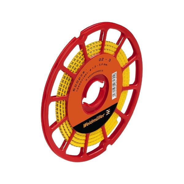 Cable coding system, 1.3 - 3 mm, 3.4 mm, Printed characters: Upper-cas image 3