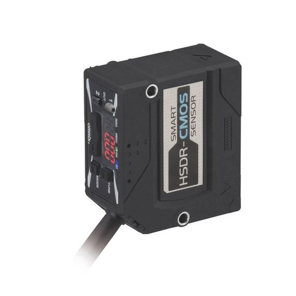 Laser displacement sensor, 100 +/- 35 mm, NPN, 2m cable image 1