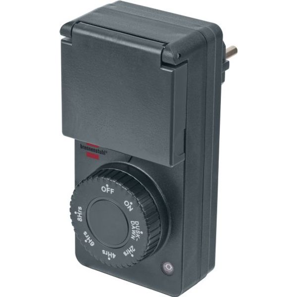 Timer with twighlight sensor DDT IP44 anthracite image 1