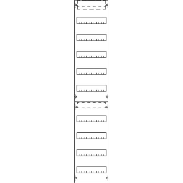 FV19 Distribution panel , 1350 mm x 250 mm (HxW) image 17