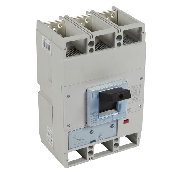 MCCB DPX³ 1600 - thermal magnetic release - 3P - Icu 70 kA (400 V~) - In 1000 A image 2