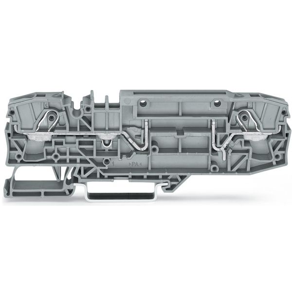 2-conductor carrier terminal block with test option for DIN-rail 35 x image 3