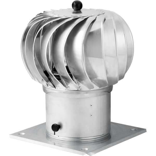 ROTATING CHIMNEY COWL aluminium  Ø 250 image 1