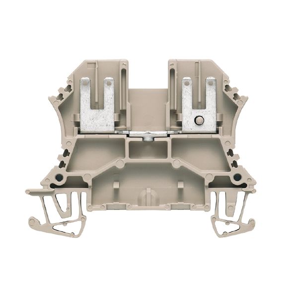 Feed-through terminal block, Flat-blade connection, 1 mm², 500 V, 12 A image 1