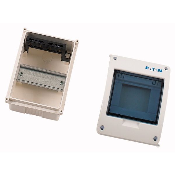 ECO Compact distribution board, flush mounting, 1-rows, 5 MU, IP40 image 3