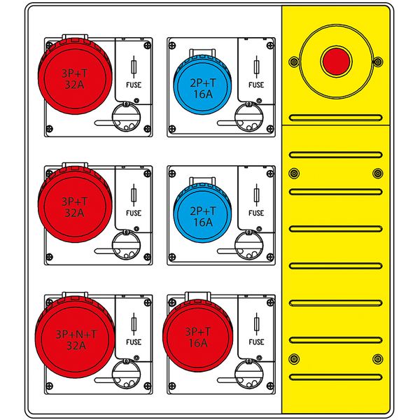 COVER+GLASS CHANGE FOR EMERGENCY UNIT image 1