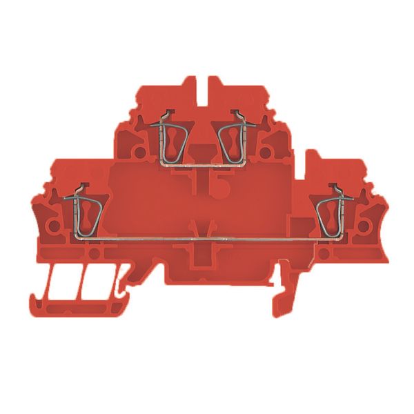 Multi-tier modular terminal, Tension-clamp connection, 2.5 mm², 500 V, image 1